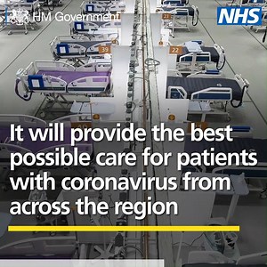 Today saw the official opening of NHS Nightingale Hospital Manchester to help ease pressure on hospitals in the North West. 🏥We're increasing capacity across the country to provide thousands of extra beds if local services need them during the peak of #coronavirus 🔽 | Department of Health and Social Care - DHSC