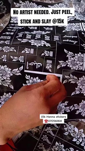Get Ready for Eid with Easy Henna Stickers