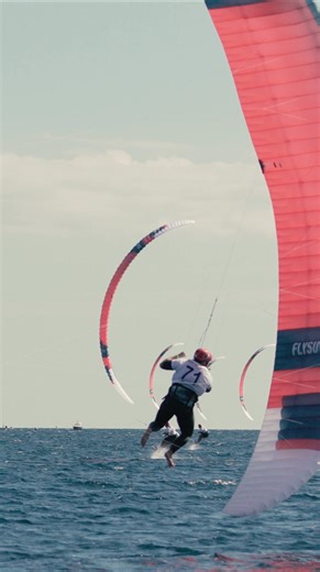 Gravity check!☄️When the stakes are this high, sometimes the only way is up. Just another day at the Formula Kite Worlds…🤪#formulakite #MensKite #Womenskite #olympics #LA28 #worldsailing #kiteracing #kitesurfing #kiteboarding #sailing #kiteyachting #foilracing #loyaltothefoil #kitefoilworldseries #kitefoil #hydrofoil #kitesurf #kiteboard #italy | International Kiteboarding Association