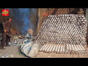 Amazing Aluminum Recycling process and Tour of a bars Making Factory