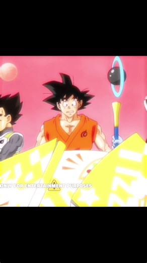 WHEN GOKU AND VEGETA EAT ALL BEERUS'S PIZZAS🤣