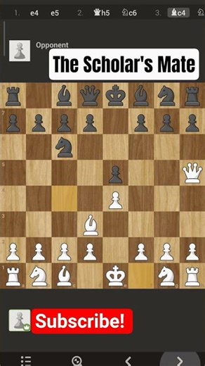 The 4-Move Checkmate | The Scholar's Mate Tutorial |