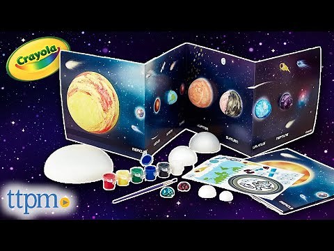 STEAM Space Science Kit from Crayola Review 2021 | Arts & Crafts | TTPM Toy Reviews