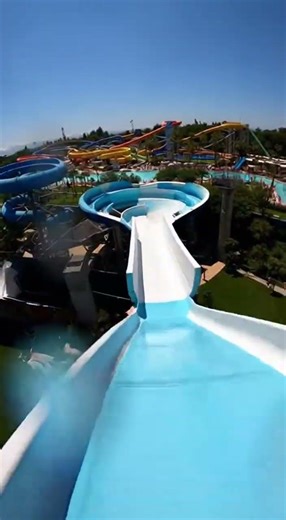 Slide fails! 😂💦 #waterslidefail #fail #AI