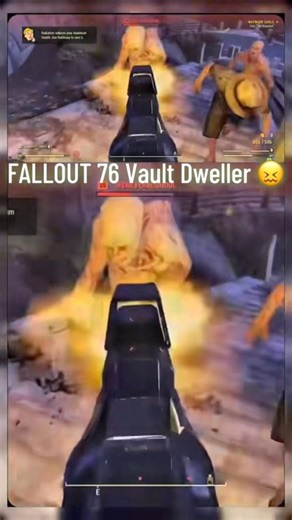 FALLOUT 76: I Just Left The Vault And I’m Already Dying.😵‍💫 #fallout #fallout4 #fallout76 #gaming