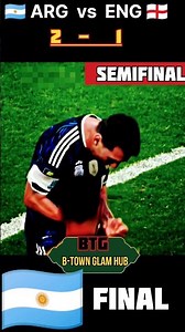 🇦🇷 ARGENTINA INTO THE FINAL! ARG vs ENG 2-1 Semifinal Highlights & Drama #shorts
