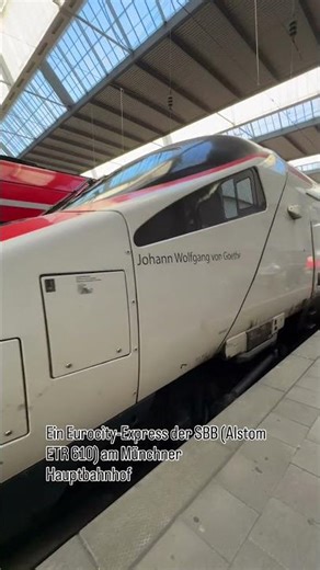 SBB-Zug für Dichter und Denker - "Johann Wolfgang von Goethe"