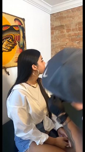 People started hating 😂, it’s viral so hate 😂 here’s another one. I get consent on paper, | piercing.world