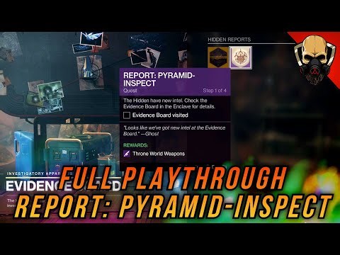 Report: Pyramid-Inspect 'Full Preservation Playthrough' [Destiny 2 The Witch Queen]