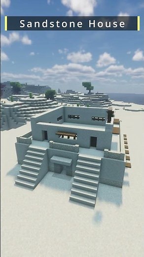 Sandstone House | Minecraft Timelapse