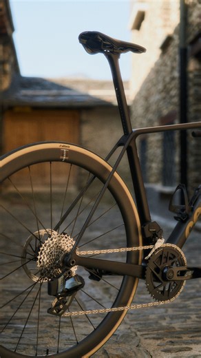 A bike that excels when the road rises, the new Cervelo R5 was the choice for Matt Stephens on the latest Sigma Sports Cafe Ride with Visma–Lease a Bike pro, Sepp Kuss.⁠ ⁠ Equipped with the equally impressive SRAM Rival AXS groupset and Reserve carbon wheels, the Andorran climbs provided a fitting backdrop to really see what this bike was made of.⁠ ⁠ Shop the new Cervelo R5 range for yourself now at sigmasports.com/bikes/cervelo | Sigma Sports