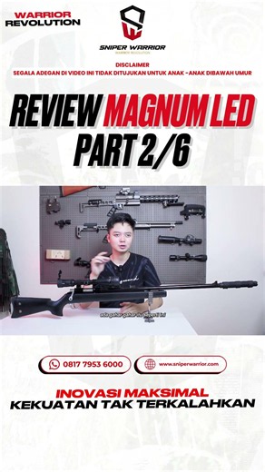 POWER BADAK 1.300 FPS! PCP TITANIUM MURAH BUAT BERBURU BIG GAME!