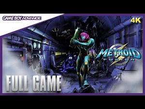 Metroid Fusion (100%) | Full Game Walkthrough 4K | No Commentary