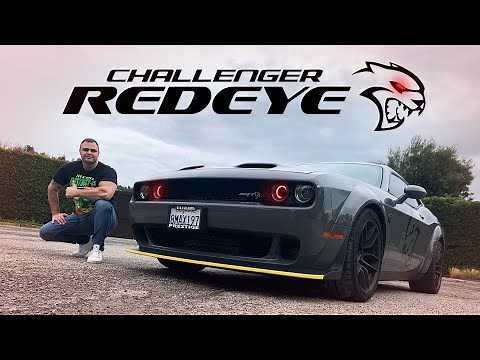 2020 Dodge Challenger Hellcat Redeye Widebody Review 0-60 in 2.5 secs