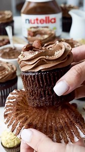 We love all things Nutella, so the amount of filling in these Nutella Cupcakes from Bake Fest instructor alum @piesandtacos is perfect to us! What are your thought? Too much, just right, not enough? 😉 Repost @piesandtacos #nutella #nutella🍫 #nutellacupcakes #cupcake #cupcakes #cupcakesofinstagram #cupcakestagram #cupcakedecorating #cupcakelover #cupcakeproject #cupcakeoftheday | The Bake Fest