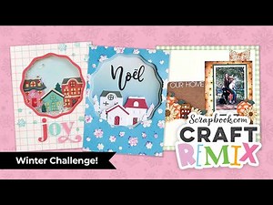 Craft Remix: Winter Cardmaking Challenge | 3 Crafters, Same Supplies, Stunning Results