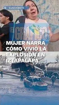 Mujer relata cómo “sobrevivió de milagro” a la explosión en el Puente de la Concordia #shorts
