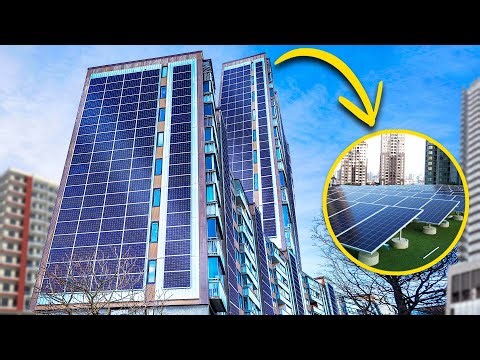 "Unbelievable! This Skyscraper is Covered in Solar Panels!"