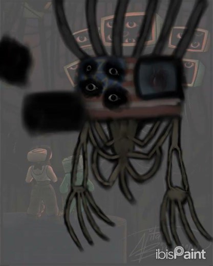 SpeedPaint vol 1 |#art #horror #speedpaint #analoghorror