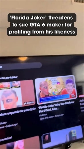 Lawrence Patrick Sullivan, also known as “Florida Joker,” is claiming that Grand Theft Auto VI is using his likeness without his permission in the video game’s trailer and is demanding compensation. In a series of TikTok videos posted since the video game trailer dropped two weeks ago, the South Florida man—whose facial tattoos resemble the scars of the DC character Joker, Batman’s nemesis—says Rockstar Games, the creator of the video game, has profited from his image. The 90-second GTA trailer 