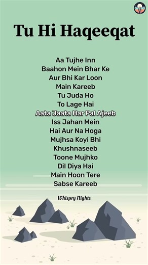 "Lofi Karaoke: Tu Hi Haqeeqat 🎙️ | Sing Along with Me"