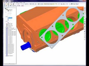 Assembly Align Constraints - Cylindrical in Alibre Design (Legacy Interface)