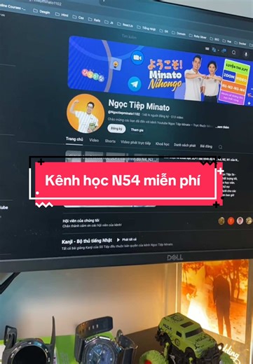 Học Tiếng Nhật Miễn Phí Tại Kênh N54