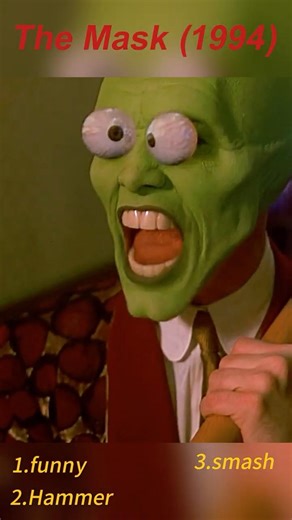 The Mask (1994)｜Jim Carrey Smashes the Alarm Clock! Over-the-Top Comedy 🤣🕰️💥