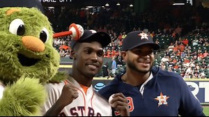 2.1K views · 107 reactions | Houston native and WBC Middleweight World Champ Jermall Charlo threw out the first ⚾️ tonight at the Houston Astros game. #TeamCharlo #LionsOnly 女  Charlo defend his 160-pound title this Saturday on SHOWTIME. #CharloAdams 壘ℹ️: https://pbcham.ps/FightNight6-29-19 | Premier Boxing Champions | Facebook