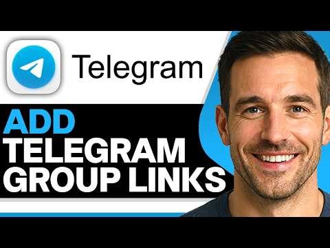 How To Add Telegram Group Links (2026 Easiest Way)