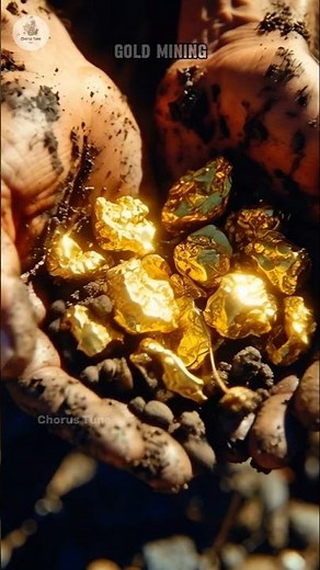 Gold Mining ⛏️💰 | How Gold Is Mined | Modern Gold Mining Process #shorts #gold
