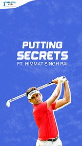 Master the perfect putt with Himmat Singh Rai’s pro tips! ⛳️ #PGTI #Golf #indiangolf #gujarat #ahmedabad #IndiaSwingsForGlory #GladeOne #GolfInIndia @gladeoneindia @ajohlgolf @victoriouschoicegolf @tatasteelltd @victoriouschoicegolf @nissan_india @amrutanjanelectroplus @bislerizone @athleticdriveofficial @golfplus_monthly @bsafalgroup @gujarattourism | Professional Golf Tour of India