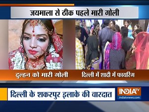 Delhi: Bride shot at just moments before her wedding in Shakarpur