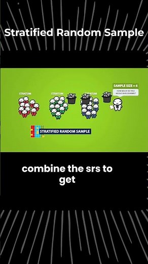 Stratified random sample | Sampling | Statistics |The Statisticians