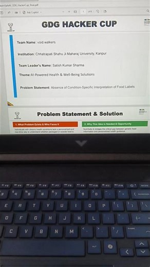 How to make ppt for hackathon|#shorts #viral #hackathon #minivlog