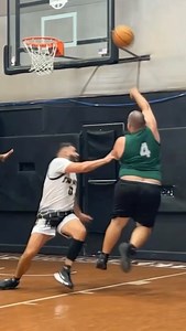 Courtside Basketball League on Instagram: "RATE THIS MOVE! 勞..Drop step leg lock ankle breaker into the sky hook off the glass @alabao_laz3"