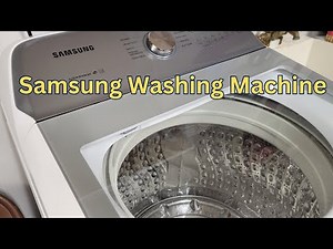 Samsung Top Load Washing Machine: How To Use The Deep Fill #samsung #washingmachine
