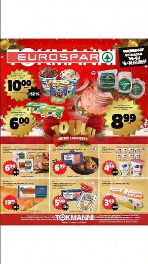 Tokmanni Ruokatarjoukset 11/12 - 14/12
