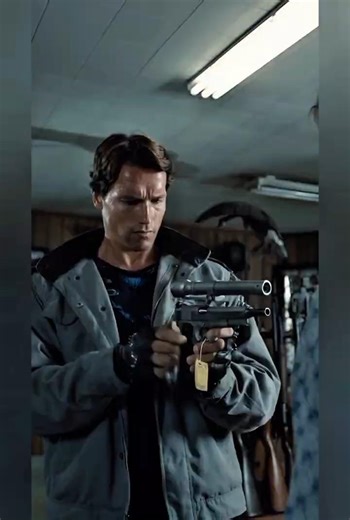 terminator 1984 T-800 at the gun shop IA Remake #shorts #terminator #scifi