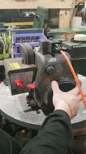 Tecumseh 5hp electric start engine from craftsman 5/23 track snowblower