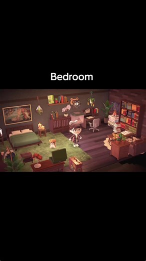 ✨House tour✨ Bedroom #animalcrossingnewhorizons #acnh #acnhdesign #inspo #animalcrossing