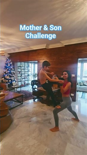 Mother & Son challenge!!