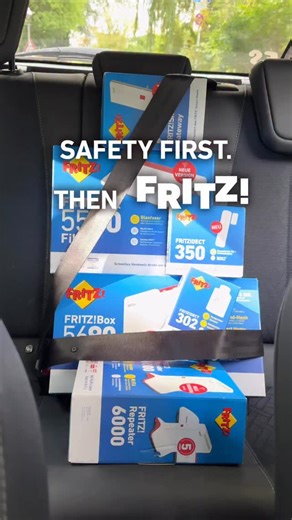 6.3K views · 44 reactions | Safety first. Then FRITZ! #fritz #fritzbox #saftyfirst #reel | FRITZ!Box | Facebook