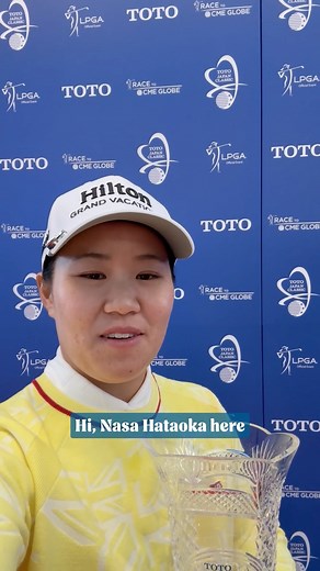 46K views · 1.4K reactions | Nasa Hataoka is very happy after winning  | LPGA | Facebook