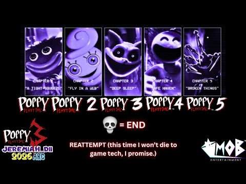 Poppy Playtime but if I die, I end the stream (RETRY) + talk about lore & roleplay