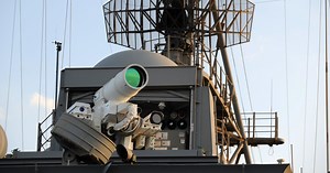 'Near-Instantaneous Lethality': Navy Laser Weapon Now Fully Armed and Operational