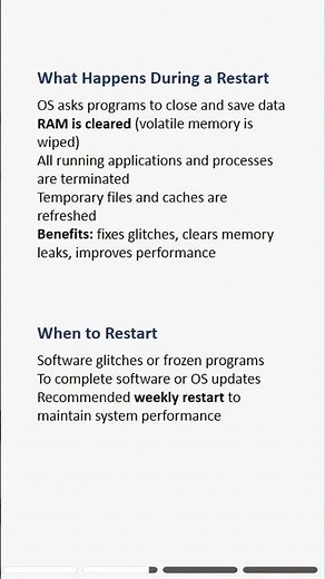 Does Restarting Your Computer Delete Everything? 🤔💻 #restart #delete