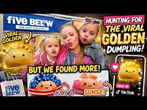 😱 GOLDEN DUMPLING HUNT AT FIVE BELOW… DID WE ACTUALLY FIND IT?! 💰🔥