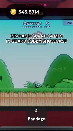 INK GAME GUARD LOBBY GAMES SHOWCASE! #inkgame #deathnote #playableguards #funn #kira @squid.dex