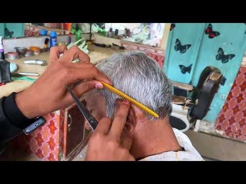 ✂️ ASMR Haircut | Scissors, Clippers, Brushing & Whispered Instructions✅